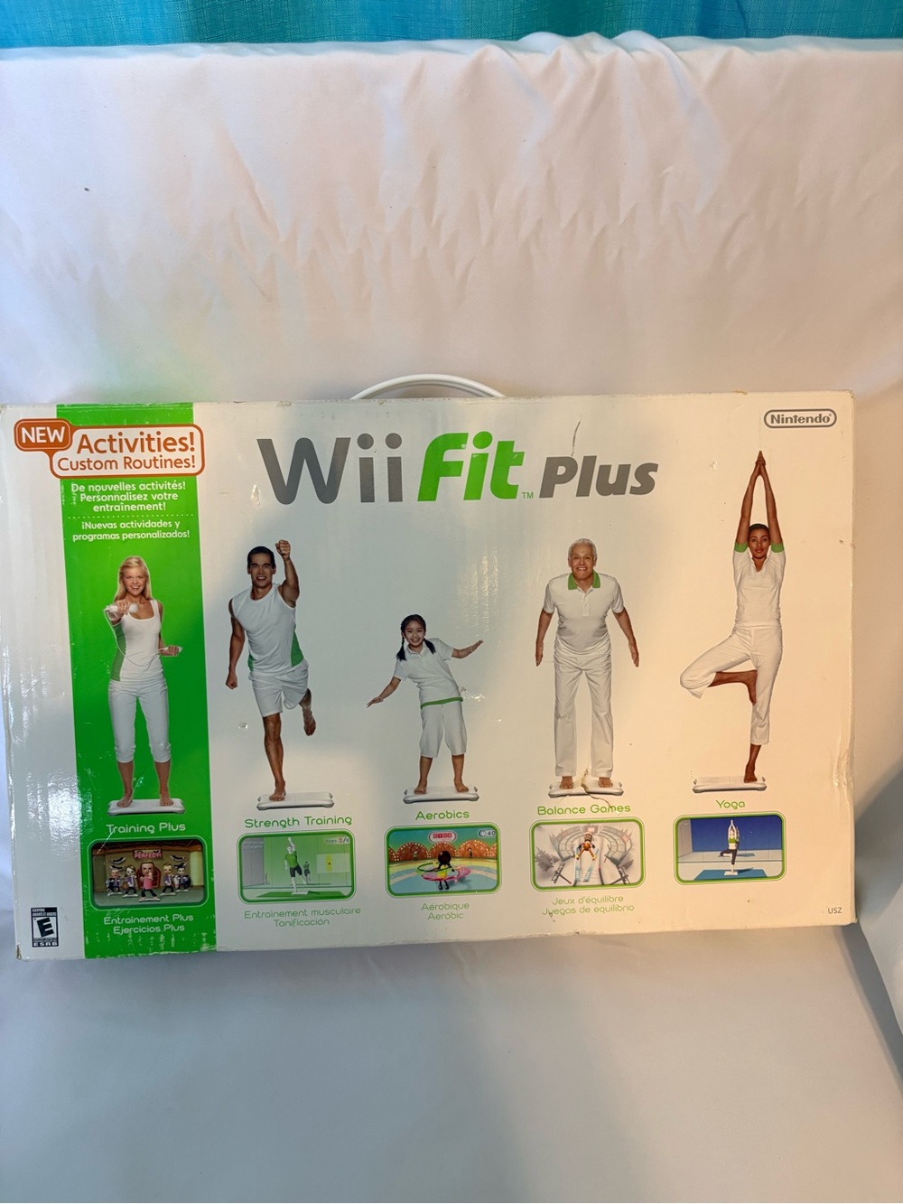 Nintendo Wii Fit Plus Balance Board Game  White With Box